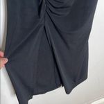 Frederick's of Hollywood Black One-Shoulder Ruched Cutout Side Dress Photo 2