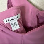 Athleta Elation V-Neck Hybrid Dress Bubblegum Maritima Pink Womens Size S Photo 6