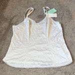 Vanity Fair  Satin Glance White Satin Camisole Slip SIZE 34/40 Photo 0