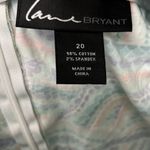 Lane Bryant Patterned Skirt size 20 Photo 1