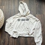 Hot Girls Cry Cropped Hoodie Size M Photo 0