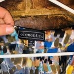 Elementz  Multicolored Printed Tunic Blouse Women's Size Medium Photo 3