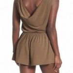 Leith  brown acorn romper size Large NWT Photo 2