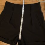 OVI high waist dressy shorts in black size M Photo 7