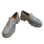 Free People  Lyra Lug Sole Loafer in Dusty Blue, Sz EU 38 Photo 4
