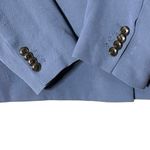 Madewell  Rosedale Blazer Women’s 8 Blue Double Breasted Jacket Photo 4