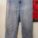American Eagle  Highest Rise 90s Boyfriend Jeans Size 10 Short 10S Light Wash Photo 0