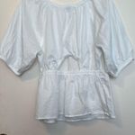 Old Navy Women's White Puff Sleeve Top Photo 2