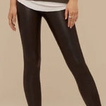 Wilfred Aritzia Free Daria Pant High Waisted Vegan Leather Leggings Black Size S Photo 0