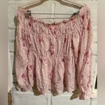 Love Shack Fancy  Tiffie Top in bubbly pink size M Photo 1