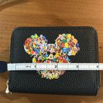 Disney Character Black Wallet double zipper Photo 6
