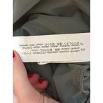 ZARA  Women's Green Sleeveless Racerback High Neck One Piece Bodysuit Tank Top M Photo 3