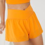 Aerie  Orange Crossover Shorts Photo 0