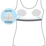 NWT Amoena Maritime Meadow Full Bodice Swimsuit size 8 Blue Photo 3