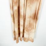 ZARA NWT  Womens Boho Vacation Embroidered Knit Tie Dye Maxi Dress‎ Size S Beige Photo 5