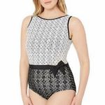 Anne Klein NWT one piece swimsuit▪️size 20W Photo 2