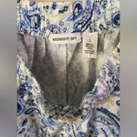 Midnight sky Paisley Print PALAZZO Pants and TOP 2-Piece Outfit Set By Size L Photo 5