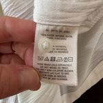 Anthropologie  HD In Paris Sheer White Long Tunic Top Size Medium Photo 8