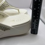 Crocs  Womens Monterey Diamante Wedge Flip Flops size 10 F4 Photo 5