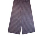 Anthropologie Maeve Women Wide Leg Cropped Pants Geometric Feminine Flirty Fun 4 Blue Photo 6