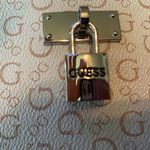 Guess Beige and Brown Satchel Photo 3