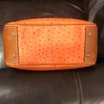 Dooney & Bourke Orange Ostrich Leather Crossbody Shoulder Bag Design NWOT Photo 5