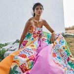 Farm Rio  White Good Vibes Maxi Dress Photo 1