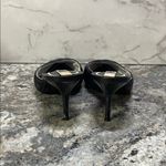 ZARA  Black Quilted Heels Photo 2