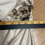 Beige Floral Satin Maxi Long Slip Dress Y2K Vtg Photo 8