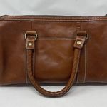 Patricia Nash Crossbody Tote Bag Cognac Brown Leather Handbag Photo 3