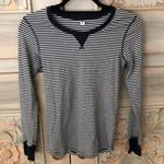 Uniqlo Black White Striped Lounge Set Photo 0