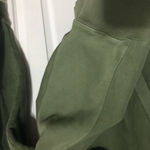 Outdoor Voices hooded sweatshirt soft size medium 100% cotton ribbed sides Photo 12