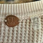 Free People Beige Long Sleeve Knit Top. . Size XS. Photo 4