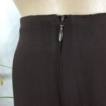 Yansi Fugel Chocolate Brown Side Zip Dress Trouser Pants 10 Photo 3