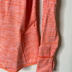 Nike Dri-Fit Orange 1/2 Zip Pullover Small Photo 5