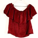 Urban Outfitters NWT Red Off the Shoulder Top Photo 3