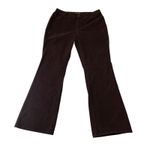 st. john's bay  High Rise Corduroy Boot Cut Pants Size 16 Stretch Western Boho Photo 0