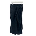 Athleta  Cabo Pull-On Linen Wide Leg Pants black sz 8 petite Photo 3