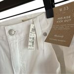 Madewell Mid-rise Kick Out Crop Jeans White 33 Photo 12
