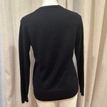 Brooks Brothers  Navy Blue Cardigan sz M Italian Merino Wool Cardigan Photo 5