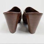 Cole Haan Brown Suede and Leather Buckle Clogs Photo 5