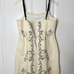 Tracy Reese Hope for Flowers Linen Cami Slip Dress Embroidered Size Large NWT Photo 8