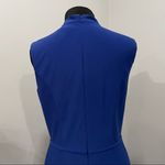 Mac Duggal  25034 Blue Double Slit Gown 12 Photo 5