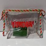 Kate Spade  Clear Plastic Cosmetics Toiletry Make-Up Case Pouch New York / London Photo 5