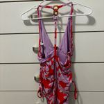 Trina Turk  Standard High Leg V-Front One Piece Swimsuit Photo 3