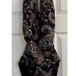 Garnet Hill One Piece Swimsuit Sz 12 Black Signature High-Neck Full Coverage Photo 0