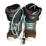 THIRTY TWO Lashed Snowboard Boots Grey Brown Snowboarding 2017 Womens Size 7 Gray Photo 4