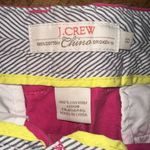 J Crew broken in pink chino preppy size 8 flat front shorts Pink Photo 1