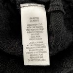 Laundry by Shelli Segal Blouse Large Black Lace Brocade Over Mesh Scalloped Hem Photo 8