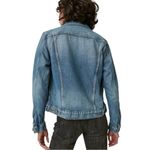 Lucky Brand Cropped Classic Denim Jean Jacket size Medium Photo 2